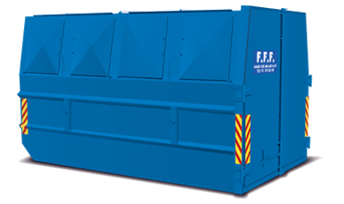 Lukket liftcontainer